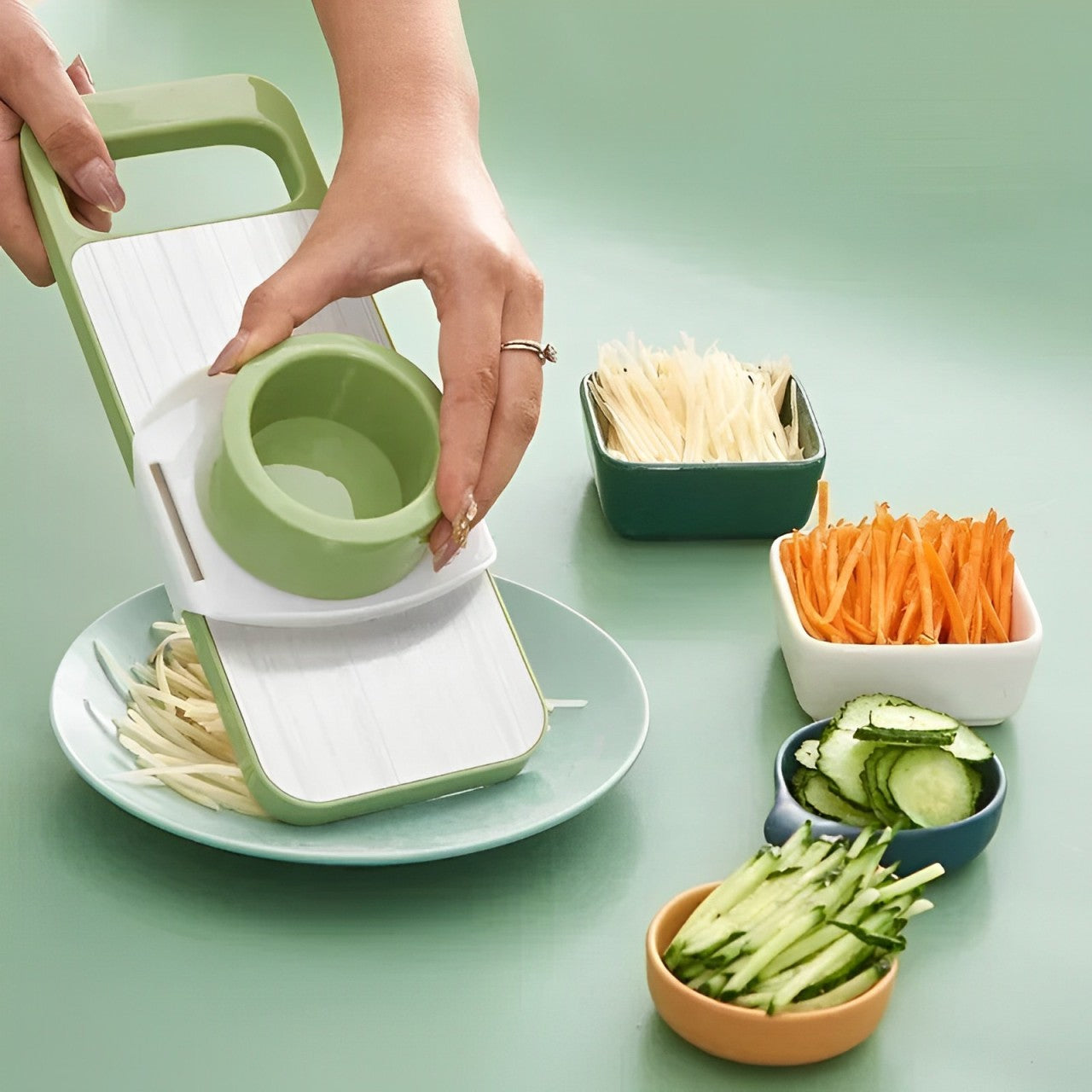 5 in 1 Multifunction Vegetable Slicer Cutter