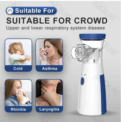 Portable Handheld Nebulizer with 2-Gear Mist Adjustment